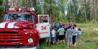В детском лагере «Сосновый бор» проведён День безопасности - МЧС