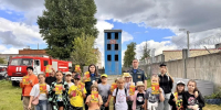 Юные ребята познакомились с работой 29 пожарно-спасательной части - ГУ МЧС МО