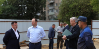 Глава округа проверил ход строительства объектов теплоснабжения в Михнево - Городской округ Ступино