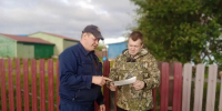 ​Региональный противопожарный отряд продолжает профилактическую работу с населением округа - Управление гражданской защиты