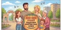 300 тысяч рублей — на поддержку многодетных семей - Администрация г. Батайск
