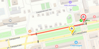 В Шадринске перекрыли часть улицы Свердлова - Shadr.Info