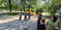 Огнеборцы Черкесска провели пожарно-тактические учения в школе - Газета День республики