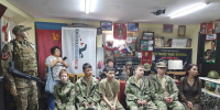 Воспитанники социально-реабилитационного центра побывали в музее ВИК „Дивизион" - Министерство общественной безопасности
