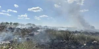 В Таганроге на нелегальной свалке тлеют тысячи квадратных метров мусора - DonDay-Taganrog.Ru