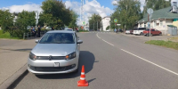 Машина сбила велосипедиста на пешеходном переходе в Ижевске - Сусанин