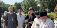 Благочинный Первого Ставропольского округа совершил панихиду в день 90-летия со дня рождения архимандрита Василия (Лукьянова) - Епархия