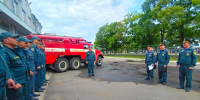 В Соколе проводили на пенсию сотрудника пожарной охраны - МЧС Вологодской области