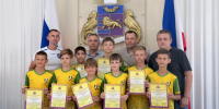 Благодарность команде ЯСШ № 2 «Школа будущего - Федерация футбола
