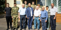 Мэр Курска встретился с юными кадетами из Ессентуков - РИА Курск