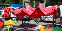 В Калининграде у нелегальных продавцов арбузов изъяли оборудование (фото) - NewKaliningrad.Ru