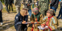 Марина Марковскайте приняла участие в выездных встречах с оленеводами Ямала - Справедливая Россия