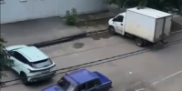 Нарушение. Скриншот видео Госавтоинспекции Иркутска - Irk.Ru