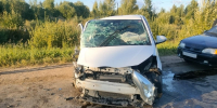 В Вяземском округе на перекрёстке столкнулись три легковушки - Смоленская газета