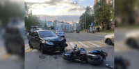 Мотоциклист попал в реанимацию после ДТП в центре Мурманска - КП Мурманск