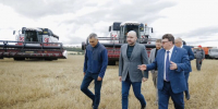 Вячеслав Федорищев проверил ход уборочной кампании в Самарской области - SamaraGIS.Ru