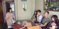 В редакции газеты «Апшеронский рабочий» прошла профориентационная экскурсия для юных журналистов - Газета Апшеронский рабочий