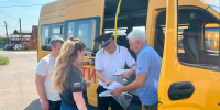 В Тахтамукайском районе оценили готовность школьных автобусов к началу нового учебного года. - Тахтамукайский район