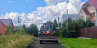 Дорогу на улице Земляничной отсыпают щебнем - Город Пенза