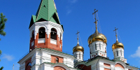 Благоукрашение территории храма в пгт.Пойковский. - Ханты-Мансийская Митрополия