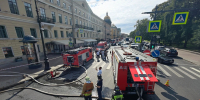 Полицейский оказался среди пострадавших в пожаре ресторане в Петербурге - Комсомольская правда