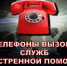 Телефоны вызова служб экстренной помощи - Башмаковский район