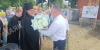 В селе Замишево заложили камень в основание храма Покрова Пресвятой Богородицы - Газета Маяк