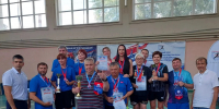 Команда города Луганска заняла первое общекомандное место по настольному теннису на региональной Спартакиаде - Город Луганск