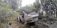 Пьяный водитель без прав на Hyundai вылетел в кювет в Медведевском районе - Марийская правда