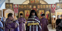 Архиерейское богослужение в п.Елизаветинском - Нижнетагильская епархия