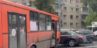 Стали известны подробности ДТП, из-за которого стояло Московское шоссе  - фото 1 - vGorodeN.Ru