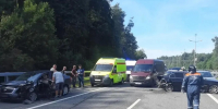 В ДТП на Приморском кольце столкнулись четыре автомобиля, пострадали пять человек - NewKaliningrad.Ru
