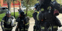 Спасатели эвакуировали 10 человек на учениях в больнице Ефремова - ТК Первый Тульский