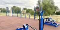 В Апанасенковском округе открыли новую спортплощадку - Телеканал СвоёТВ