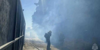 Один человек в реанимации: хроника пожара в «Кварталах Драверта» - Om1.Ru