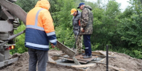 В Коврове на средства жителей ведется установка нового поклонного креста - Progorod33.Ru