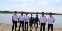 Сотрудники МЧС России и казаки профилактируют несчастные случаи на воде в Лутугинском м.о. - МЧС России