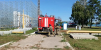 В Кинельском районе на территории одного из социально значимых объектов прошло пожарно-тактическое учение - Центр по делам гражданской обороны, пожарной безопасности и чрезвычайным ситуациям
