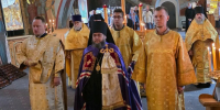 Божественная литургия в Казанско-Ключевской мужской пустыни п.Тургенево Ардатовского района - Ардатовская епархия