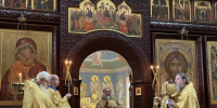 15.08.26 г. Митрополит Иосиф совершил Божественную литургию в Успенском соборе, изображение №1 - Ивановская митрополия