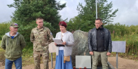 В Щукозерье, Плесецкого округа открыли памятный камень - Единая Россия