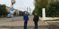 Вячеслав Симаков показал прокурору Ленинского района тротуары с явными нарушениями на улице Воровского в Кирове - Kirov.Online