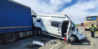 В массовом ДТП на трассе Тюмень-Омск пострадали двое человекфото - Комсомольская Правда