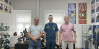 В гостях у столичного Музея пожарной охраны: экскурсия для пожарных из Калининграда - ГУ МЧС России по г. Москве