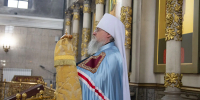 Правящий архиерей совершил всенощное бдение в храме Рождества Христова города Красноярска - Епархия