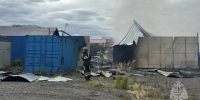 Складское помещение строительного магазина загорелось в подмосковных Химках - M24.Ru