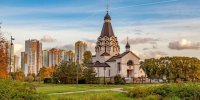 Храм св. вмч. Георгия Победоносца в Купчино - Свято-Троицкая Александро-Невская Лавра
