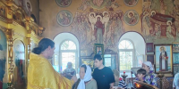 Литургия в с. Чингисах - Карасукская и Ордынская Епархия