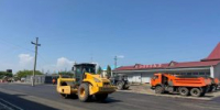 В городе Петухово начали асфальтировать улицу Железнодорожную - Новый мир