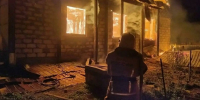 Пожар в жилом доме / Фото: МЧС по Алтайскому краю - ИА Амител
